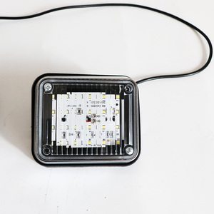 Lumières <span class=keywords><strong>de</strong></span> travail clignotantes stroboscopiques <span class=keywords><strong>de</strong></span> haute qualité <span class=keywords><strong>de</strong></span> 4 pouces LED pour camion SUV marqueur d'avertissement d'ambulance tout-terrain chargeur EcoSport en blanc - Product Image 2