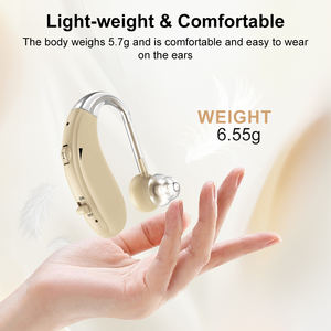 Audífono Recargable BTE de Diseño Exclusivo, Amplificador de Sonido Retroauricular para Adultos con Discapacidad Auditiva - Product Image 4