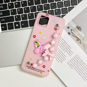 Baili เคสโทรศัพท์ประดับมุกผีเสื้อแบบ2-in-1ลายถั่วเยลลี่หลากสีสำหรับ Redmi K80 Pro/A3/15C - Product Image 4