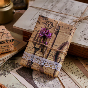 30 pièces/ensemble Vintage <span class=keywords><strong>journal</strong></span> Style matériaux papier léger bricolage Scrapbooking Collage <span class=keywords><strong>Journal</strong></span> décor esthétique matériel scolaire - Product Image 4