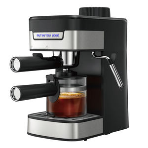 Machine à café 3 en 1 avec thé, machine à café expresso Semi-automatique, petite machine à café cappuccino, bon marché - Product Image 2