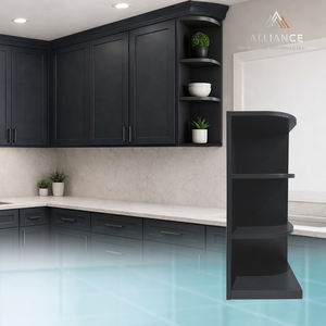 Estantes Abiertos de Madera para Pared WEOS30 y WEOS36 |   EE. UU. Envío Rápido desde Almacén |   Gabinetes de cocina RTA para montar en la pared, listos para ensamblar - Product Image 1