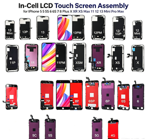 Écran tactile LCD In-Cell <span class=keywords><strong>complet</strong></span> en gros pour <span class=keywords><strong>iPhone</strong></span> 5 5S 6 <span class=keywords><strong>6S</strong></span> 7 8 <span class=keywords><strong>Plus</strong></span> X XR XS Max 11 12 13 Mini Pro Max avec garantie d'un an - Product Image 1