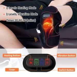 Rodillera Eléctrica Infrarroja 3 en 1 con Masaje y Vibración, Almohadilla Térmica Portátil para Uso en Coche y Hogar - Product Image 3
