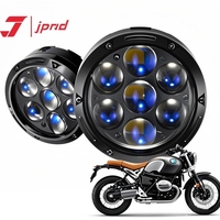 Projecteur LED 12V 6000K pour motos, haute luminosité, 20000 Lumens, phare antibrouillard auxiliaire avec fonction de gradation pour R1200/1250GS