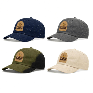 Service OEM/ODM, Casquettes de Baseball Vintage en Coton pour Hommes à 6 Panneaux avec Logo Brodé Personnalisé, Vente en Gros - Product Image 3