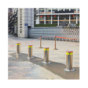 Dissuasori idraulici retrattili personalizzati bloccanti stradali automatici con controllo remoto Anti-collisione barriera di traffico - Product Image 1