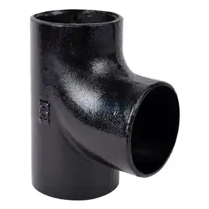 Equal Diameter Tee High Pressure Resistance Industrial Grade Chemical Thickening Pipe Fitting Reducing Tee