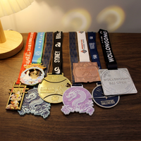 Médaille sportive professionnelle personnalisée avec votre propre logo, en alliage de zinc 3D doré, fabriquée par un fabricant de médailles pour l'école, le karaté, le marathon, la course à pied