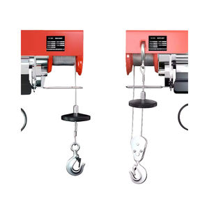 Baru Mini katrol listrik Remote Control 220V tahan ledakan IP65 perlindungan 1 Ton mengangkat derek 6m/menit mengangkat kecepatan 30m dapat disesuaikan - Product Image 4