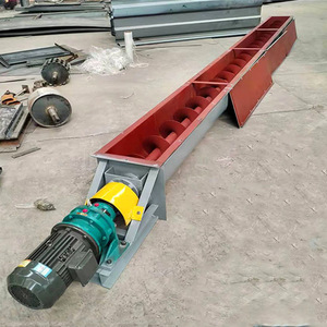 Transportador Espiral de Acero Inoxidable 304 de 5.5 kW con Velocidad Ajustable e Inclinación para Planta de Fabricación - Product Image 1