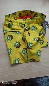 Trajes de Baño de Secado Rápido para Niños, Estampado de Kiwi, Shorts de Playa, Logotipo Personalizado, Ropa de Baño para Surf - Product Image 3