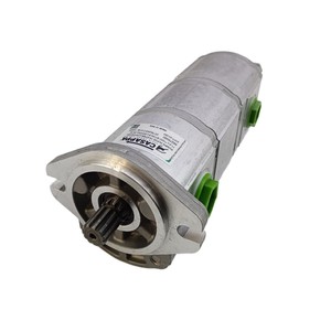 Pompe à engrenages hydraulique HynDAI 31FT-01300 double pour chariot élévateur diesel 3T, pièce en alliage d'aluminium YY0008748 - Product Image 5