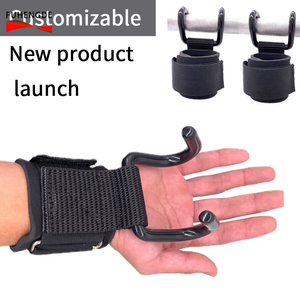 Trọng Lượng Nâng Móc Xách Tay Mạnh Mẽ Grip Cổ Tay Móc Nhiệm Vụ Nặng Nề An Toàn Cho Phụ Nữ Người Đàn Ông Tập Thể Dục - Product Image 2