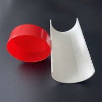 Tuyau rond en PVC certifié NSF, norme ASTM, 3"4"8", OEM, avec connexion à chaud haute pression, résistant aux UV