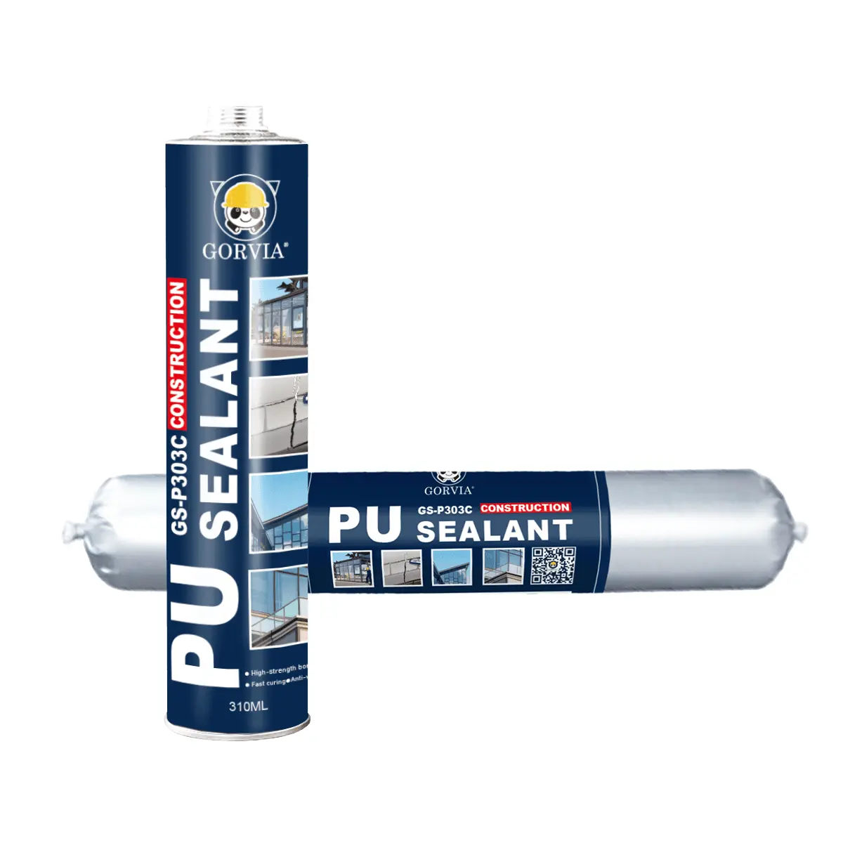 310/600ML Sealant konstruksi poliuretana Sealant PU untuk konstruksi