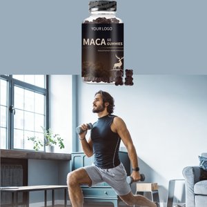 Caramelle Gommose OEM di Maca e <span class=keywords><strong>Ginseng</strong></span> 60 Pezzi Integratore Naturale per Energia Masticabile - Product Image 4