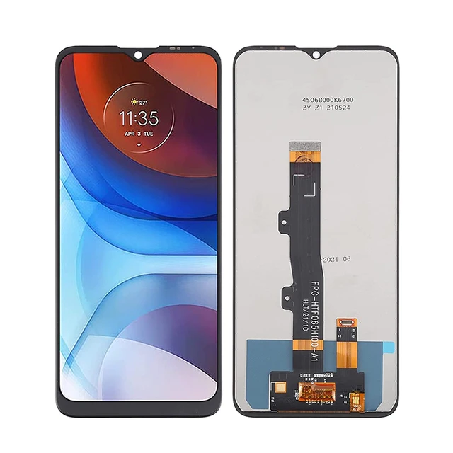 Hot Sale Argentina Mercado Libre Big Size LCD Assembly motorola E7 Power OLED Original Display Replacement 1 Year Warranty 100%