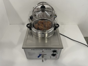 Freidora a Presión Eléctrica de Mesa CE <span class=keywords><strong>KFC</strong></span> de 16L, Freidora a Presión Pequeña para Pollo - Product Image 6