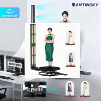 Scanner 3D de portraits USB/WiFi, équipement de prototypage léger (50 kg), machine d'impression automatique multicolore pour