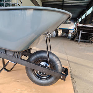 Heavy Duty 16x4,00-8 Rueda de goma neumática Carretilla Construcción 200KG Carretilla <span class=keywords><strong>Metal</strong></span> Hormigón Usa <span class=keywords><strong>100L</strong></span> 6ft Carretilla - Product Image 6