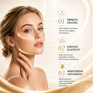 Mascarilla Facial de Cristal Antiarrugas con Baba de Caracol y Colágeno de Marca Privada KORMESIC, 30 ml, Halal, Natural, Hidratante - Product Image 6