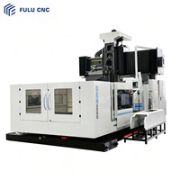 Centre d'usinage à double colonne de haute précision GMB3220 pour grandes pièces métalliques, fraiseuse à portique CNC robuste