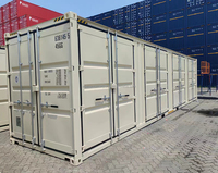 Conteneur maritime portable ACE de 40 pieds avec ouverture latérale, conteneur d'expédition de 40 pieds à ouverture latérale à Tianjin, Qingdao, Ningbo