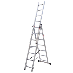 Échelle montante de haute qualité Construction d'ingénierie Échelle <span class=keywords><strong>télescopique</strong></span> Sécurité à domicile Échelle en aluminium - Product Image 1