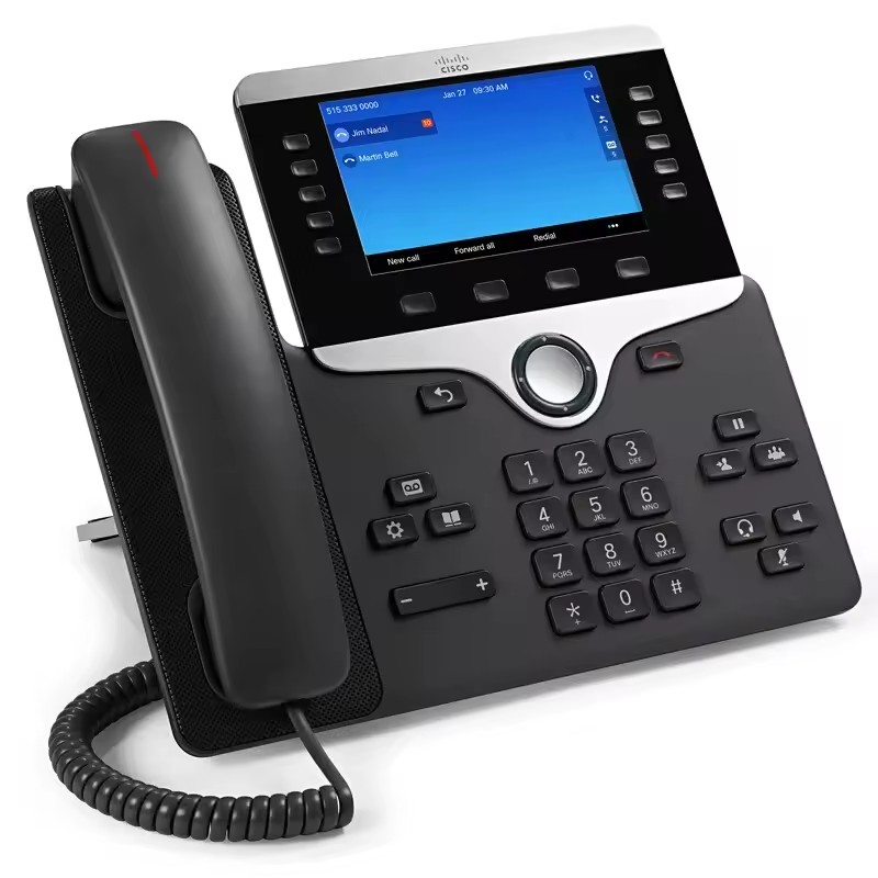 Cp-8841-k9 sistem telepon Ip Voip nirkabel Ciscos biaya rendah baru dan asli 8841 Cp-8841-k9 = Cp-8841-k9 telepon konferensi