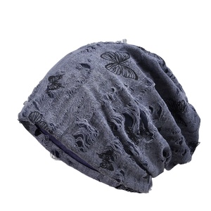 Haute qualité femmes papillon Beanie doux mince respirant casquette mince trou pour printemps <span class=keywords><strong>été</strong></span> voyage en gros pull <span class=keywords><strong>chimio</strong></span> chapeau - Product Image 1