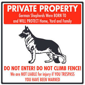 Adesivo di sicurezza porta di parcheggio e giardino senza cani nuovi arrivi divertente segnale di avvertimento - Product Image 2