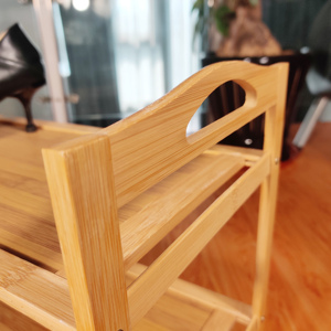 <span class=keywords><strong>Scarpiera</strong></span> Semplice Multistrato in Legno Massello, <span class=keywords><strong>Scarpiera</strong></span> Domestica per Ingresso e Dormitorio in Legno di Bambù, Soluzione Economica per l'Organizzazione Interna - Product Image 4