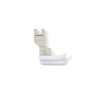 Pied presseur plat haut et bas TCR1/32N en PTFE, accessoires pour machine à coudre, pièces de couture industrielles, usage domestique