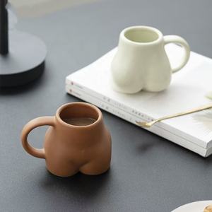 Ins popo heykel tasarım vücut popo fincan kupalar 310ml yaratıcı kahve fincan heykel eğlenceli eşek fincan seramik kadın Butty kulplu bardak - Product Image 5