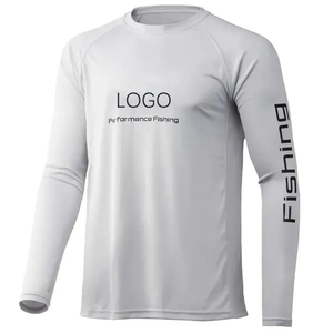 Thăng Hoa Tùy Chỉnh Upf50 Trống Dài Tay Áo Áo Sơ Mi 100% Polyester Nhanh Khô UV Bảo Vệ Thoáng Khí Câu Cá Áo Sơ Mi - Product Image 4