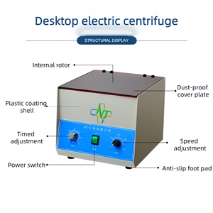 Centrífuga Eléctrica de Baja Velocidad Nathin Mini Económica, 4000 RPM, 2350xg RCF Máximo, para Uso en Laboratorio - Product Image 5