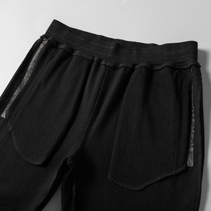 Automne nouveau <span class=keywords><strong>pantalon</strong></span> <span class=keywords><strong>de</strong></span> sport décontracté pour hommes <span class=keywords><strong>grande</strong></span> <span class=keywords><strong>taille</strong></span> 100% coton élastique <span class=keywords><strong>pantalon</strong></span> <span class=keywords><strong>de</strong></span> survêtement ample - Product Image 3