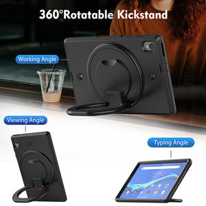 Soporte de agarre multifuncional giratorio 360, cubierta a prueba de golpes para Lenovo K10, Lenovo HD plus, 10,3 pulgadas, 2020 x 606f - Product Image 5