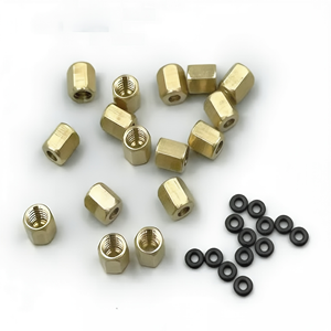 Conector grande y pequeño, tuerca de cobre y junta tórica para impresora Roland vs640i - Product Image 1