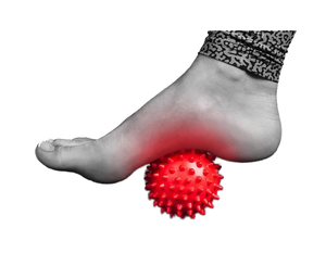 Venta al por mayor Durable PVC Yoga liberación pie espalda hombro pierna erizo bolas rodillo masajeador 7,5 cm Spiky masaje bola para todo - Product Image 2