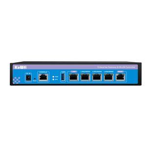 Proveedor de soluciones WiFi KuWFi P2P Control de tráfico 1000M Dispositivos inalámbricos 128 Puerto Gigabit completo Enrutador Poe de CA inteligente para administrar AP - Product Image 3
