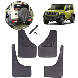 Garde-boue ABS noir tout-terrain pour <span class=keywords><strong>Suzuki</strong></span> Jimny JB64 JB74 - Product Image 1