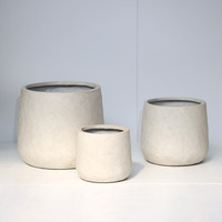 Cactus artificiels réalistes en pot en ciment avec trou de drainage, design traditionnel européen pour la décoration intérieure/extérieure