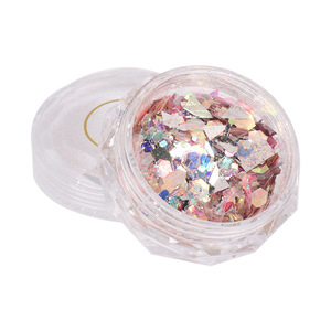 Wholesale Mixed Color Nail <b>Sequins</b> Flakes Set Irregular Iridescent Nail <b>Art</b> Glitter Decorations CE & MSDS Certified - Product Image 4