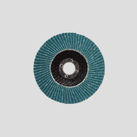 Disque à lamelles en zircone corindon haute dureté pour le traitement des métaux, 115 mm (4,5 pouces)