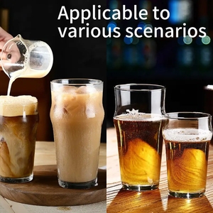 Vasos de Vidrio EIPP, Gran Venta, con Logotipo y Empaque Personalizados, Vasos de <span class=keywords><strong>Cerveza</strong></span> de 16oz y 20oz para Hoteles, Restaurantes y Cervecerías Artesanales - Product Image 2