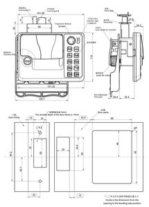 Mb446 कुंजी और रिमोट कंट्रोल इलेक्ट्रॉनिक कीपैड कार डोर पासवर्ड लॉक आरवी प्रवेश द्वार लॉक - Product Image 4