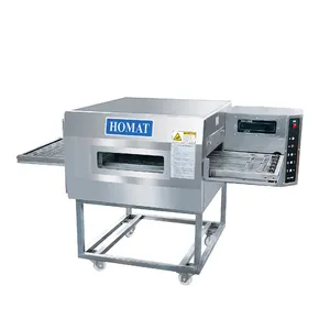 Komersial Pabrik Harga Pizza Snack Mesin Profesional Conveyor Belt Pizza Oven dengan CE