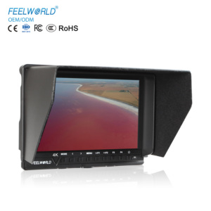 FEELWORLD FW760 Monitor Kamera 7 Inci IPS 4K HDMI Full HD 1920x1200 Monitor Lapangan untuk Kamera <span class=keywords><strong>DSLR</strong></span> Langsung dari Pabrik OEM - Product Image 1